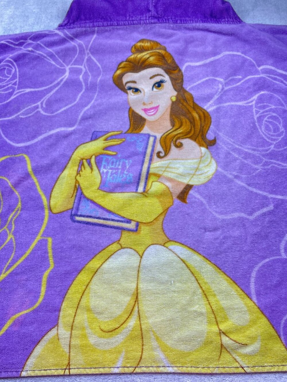 Belle Purple Character Towel